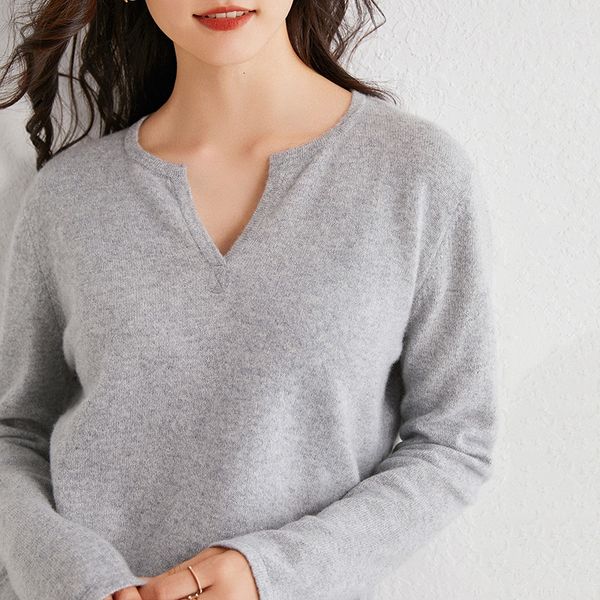 

sweaters 2021 arrival winter/ autumn v-neck cashmere knitted fashion sweaters for women soft high quanlity s-xxl jumpers, White;black