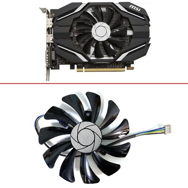

85mm 4pin ha9010h12sf-z rx460 4gb cooler fan replace for msi inno3d p106 960 geforce gtx 1060 aero itx 3g 6g video card fans & coolings