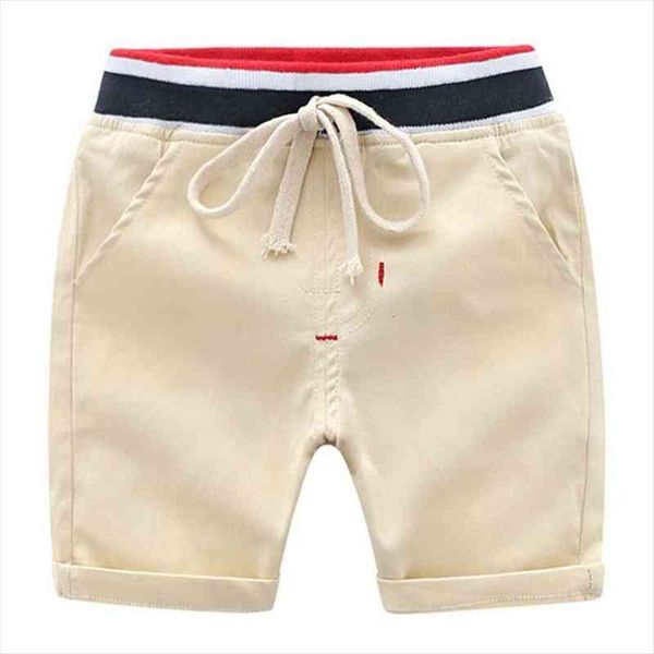 

childrens pants summer cotton knee length kids boys solid color baby boy casual short, Blue