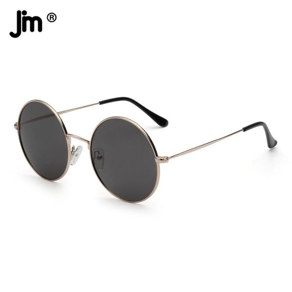 

sunglasses jm round for women men metal frame bax0016, White;black