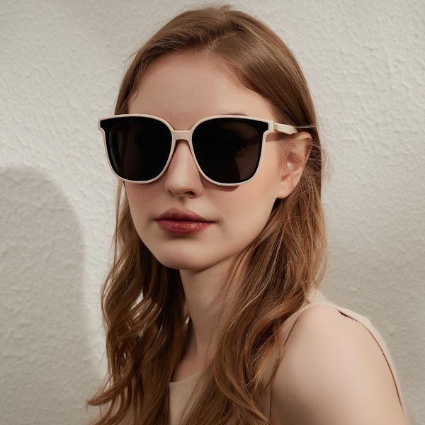

fashion sunglasses frames glasses 210137 korean large frame, Black