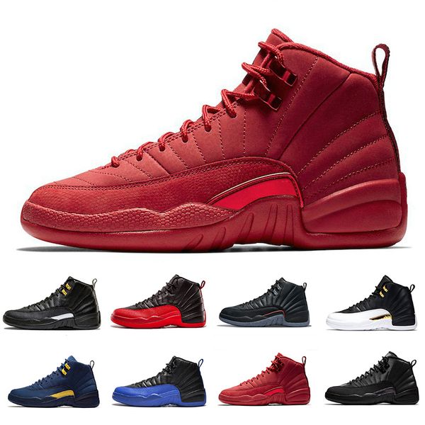 

jumpman 12 12s mens basketball shoes french blue flu game gym red blue royal twist bulls dark fiba creame michigan wings the master men wome