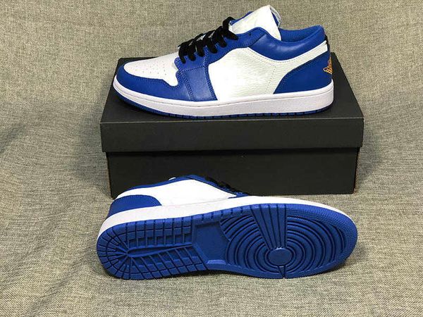 

latest 1 low hyper royal white orange peel men basketball shoes low-women mens trainer 553558-401 sports sneakers size 5.5-111ltj