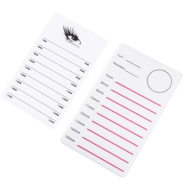 

false eyelashes 2pcs eyelash extension lash holder professional plates for artist