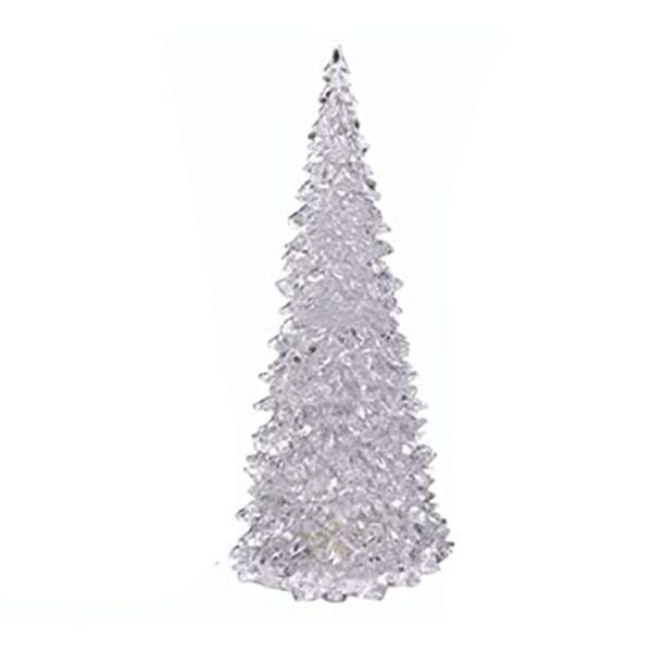 

strings acrylic christmas tree nightlight decoration colorful lights crystal light led home gift