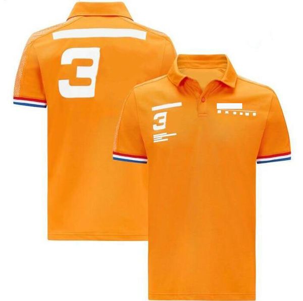 

f1 formula one polo shirt racing team jersey summer lapel short sleeve