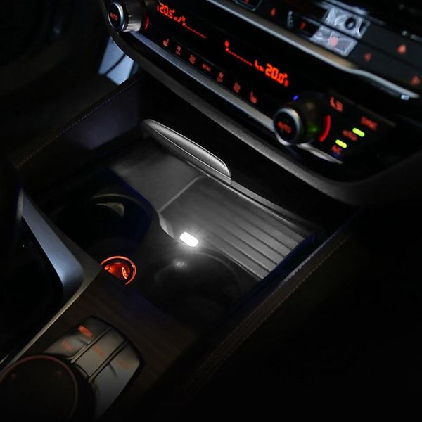 

car cup holder storage box usb ambient light decorative for- e46 e90 e60 e39 f30 f10 f20 x5 g20 g30 interior&external lights