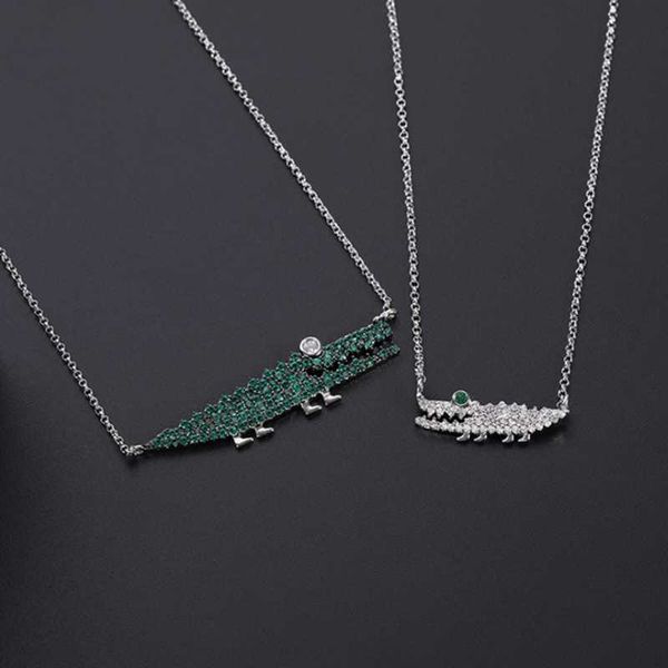 

fashion crocodile pendant necklace chain for women jewelry necklaces, Silver