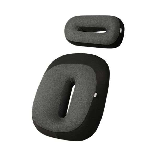 

seat cushions car headrest waist pillow travel universal soft neck pillows cushion memory foam interior lumbar back support protective pad