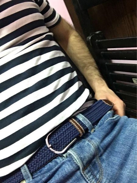 

men's casual belts elastic luxury belt gentleman mens canvas jeans designer shirts for men black blue, Black;brown