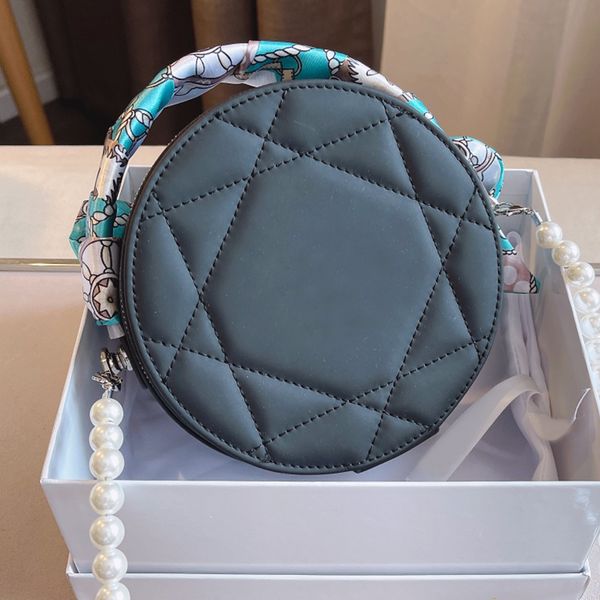 

luxury designers bags cosmetic handbags pearl shoulder strap gift silk scarf lady women classic series wallets famous designer cross body ba