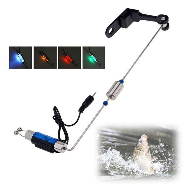 

fishing accessories tackle boxes alarm bite led illuminated indicator hanger swinger tools supplies