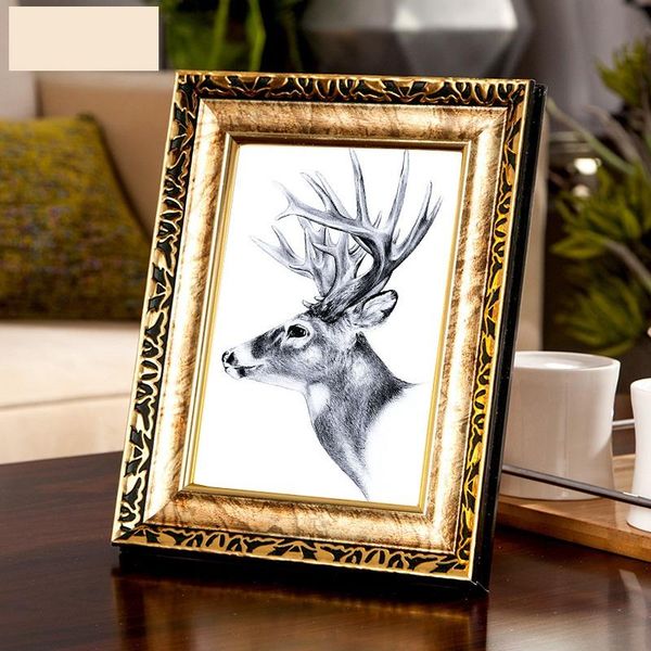 

frames and mouldings 4 colors quality vintage po frame gold picture europe home decor retro wedding pictures gifts desk decoration