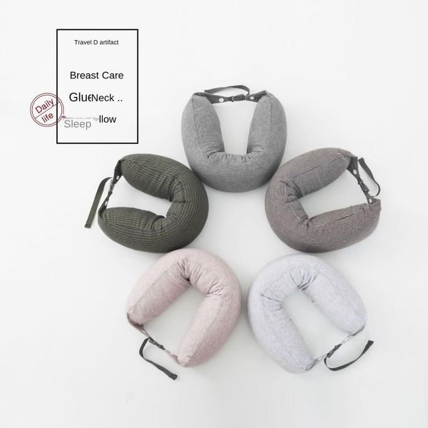 

pillow simple u-shaped travel neck plane lunch rest health