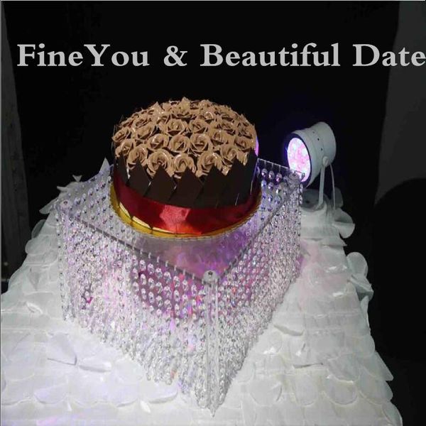 

other bakeware 1pc wedding table centerpiece/wedding acrylic crystal cake stand/16" diameter 8" tall(40x20cm)/50x50x30cm