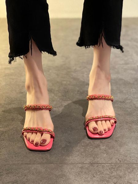 

slippers women summer fashion transparent pvc shoes beach party office slides size 35-39, Black