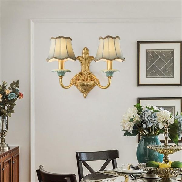 

copper wallÂ lampÂ sconce modern luxury design ceramic light indoor for home bedroom corridor wall lamps