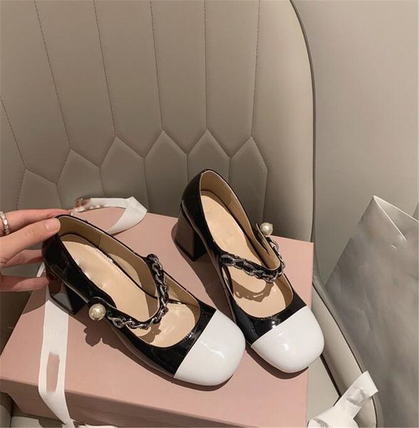 

classic women dress shoes fashion good quality brand leather high heel sandals female designer single shoes ladies comfortable casual shoe g, Black