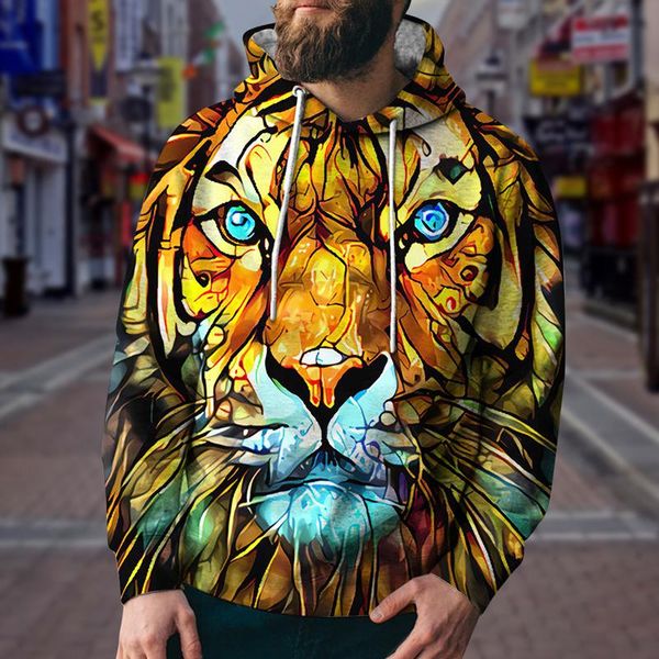 

men's hoodies & sweatshirts autumn and winter hip-hop streetwear fashion brand long-sleeved casual oversized, Black