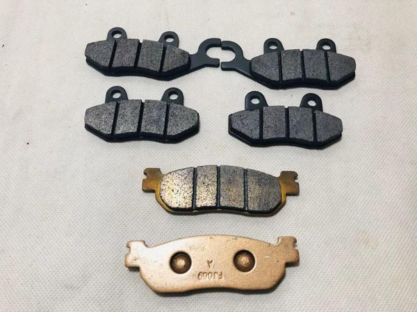 

motorcycle brakes qianjiang benelli bj250t-8 front and rear brake pads/