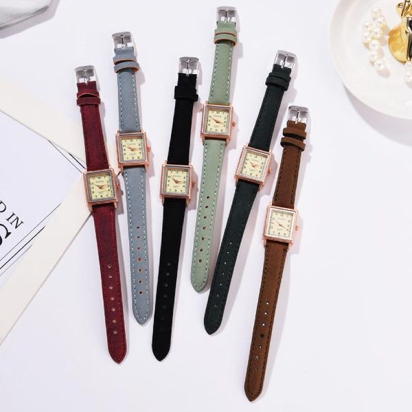 

wristwatches women belt type watch luxury rose gold border watches ladies casual bracelet crystal clock gift#p2, Slivery;brown