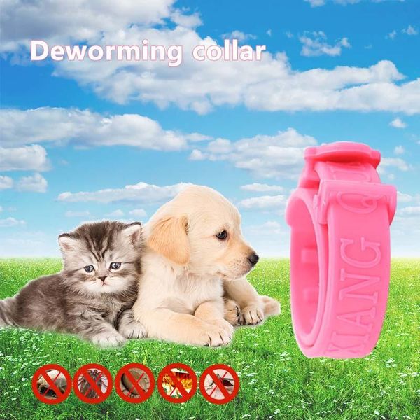 

dog collars & leashes natural no stimulation protection adjustable comfortable neck collar cat anti flea mite tick strap pet