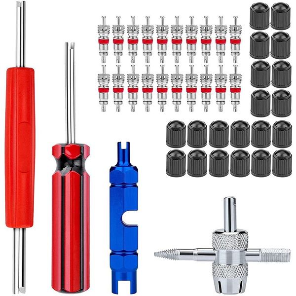 

professional hand tool sets 44-piece valve stem removal tool, core, 4-way core cover
