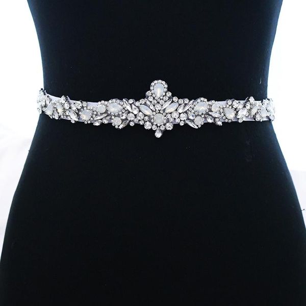 

wedding sashes zms462 retro milk rhinestone bride belt bachelorette birthday party prom dress sash girl jewelry accessories, White