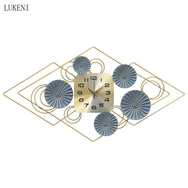 

wall clocks living room modern simple atmosphere clock restaurant entrance creative watch mute home decoration