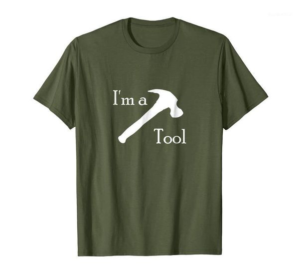

men's t-shirts mens i'm a tool - t shirt carpenter/mechanic, White;black
