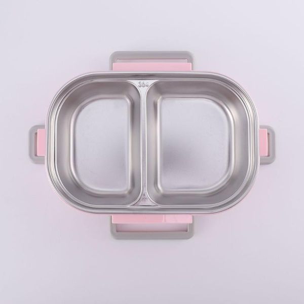 

dinnerware sets 1 pc 304 stainless steel insulated bento box double layer portable container for school office)