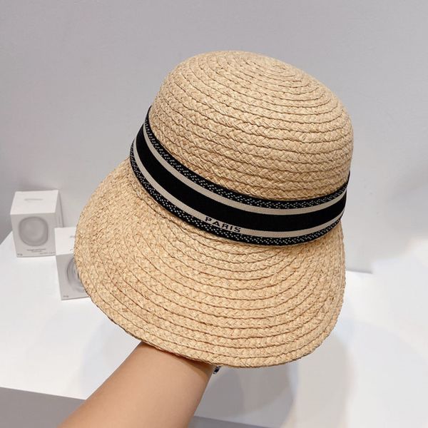

mens fitted caps womens stripe baseball cap summer designers caps hats women brand /fashion women straw hat, Blue;gray