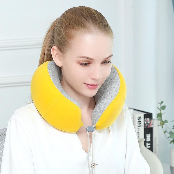 

pillow memory foam u-shaped travel car neck support headrest pad soft nursing