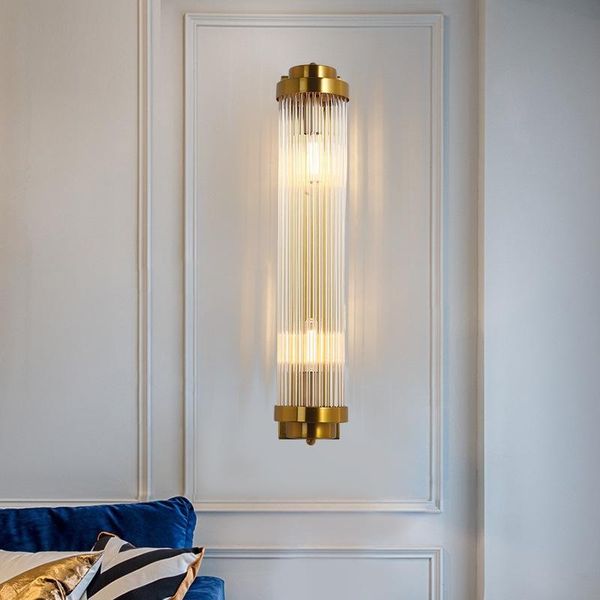 

wall lamp modern mirror light led bedside aisle living room bedroom home deco