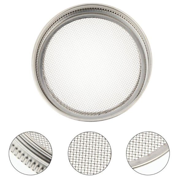 

coffee filters 3 pcs sprouting jar screen lids stainless steel for canning jars