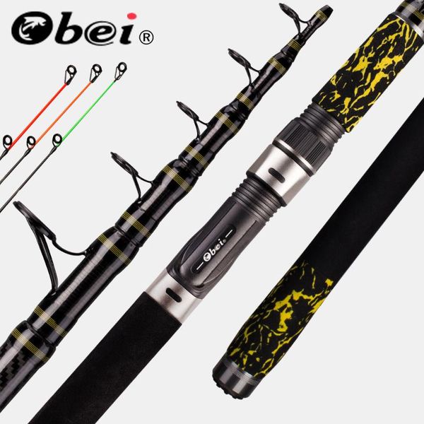 

boat fishing rods obei carp feeder rod spinning casting 3tips travel rod3.3 3.6m vara de pesca street 20-160g pole
