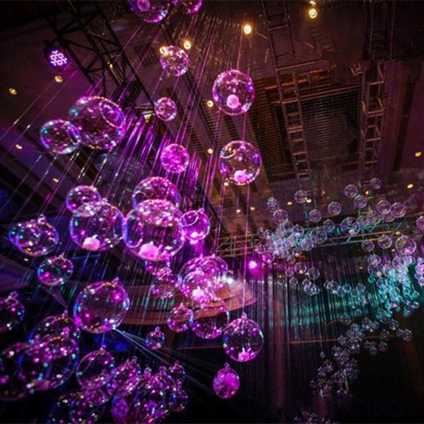 

vases wedding centerpiece transparent acrylic hanging ball for site layout props christmas decoration supplies
