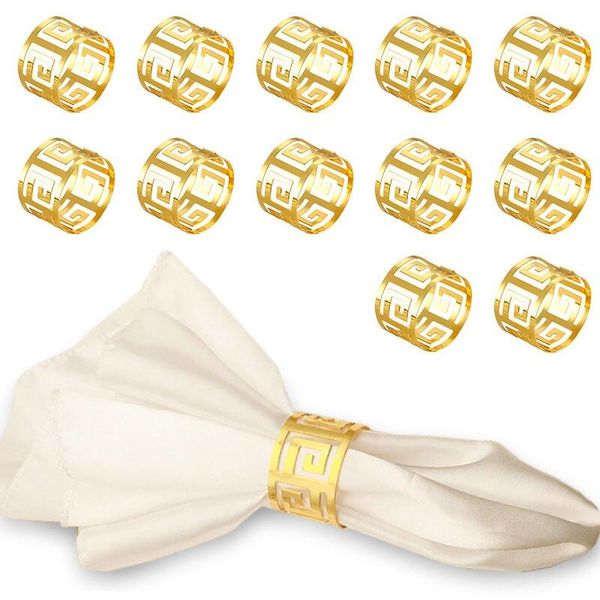 

napkin rings 12pcs serviette holder west dinner towel ring party decoration table 6pcs