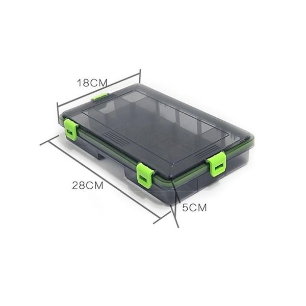 

fishing accessories outdoor storage case adjustable holder sorting lure bait tackle box waterproof tool high strength hooks compartments
