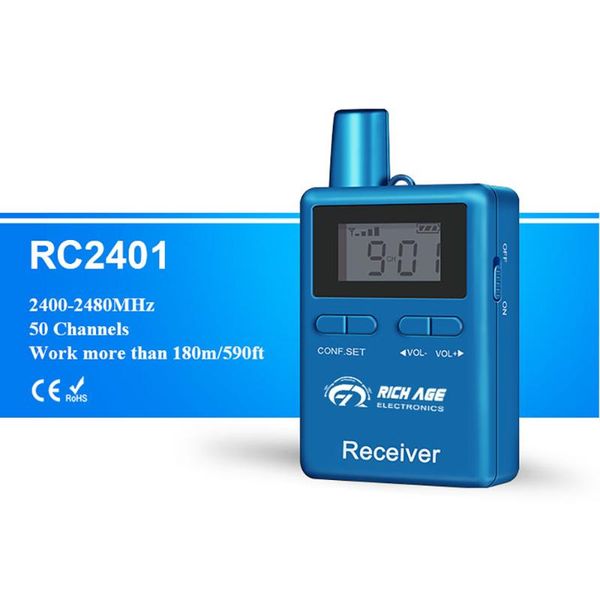 

wholesale 2.4g systeme guide touristic audio system for museum microphones