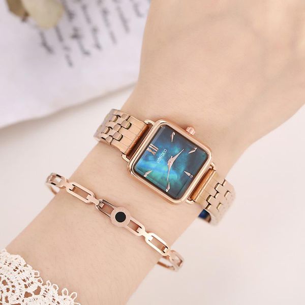 

wristwatches women's brand watches original luxury fashion ladies quartz bracelet watch small dress waterproof female clock relogio fem, Slivery;brown