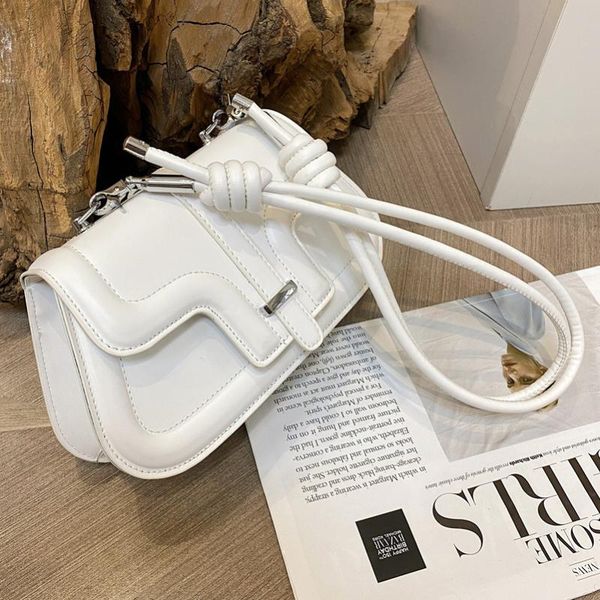 

evening bags high-quality ladies messenger bag 2021 solid color clamshell college style student small square fashion female