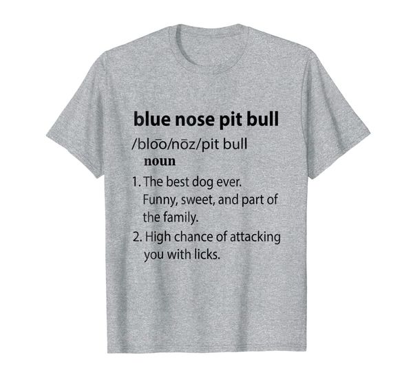 

blue nose pit bull t-shirt, White;black