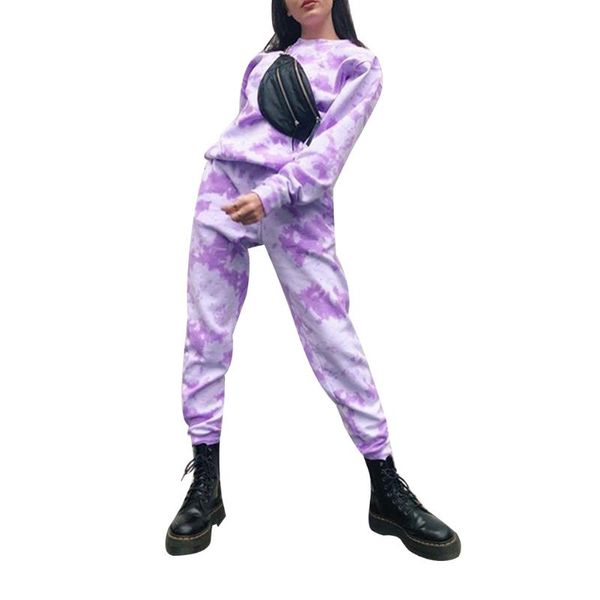 

women jogger casual style trousers tie dye pants female elastic waist tracksuit ladies baggy streetwear women's & capris, Black;white