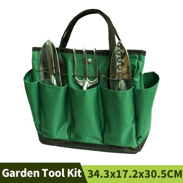 

planters & pots portable handbag 8 pockets garden tool bag landscape organizer multifunctional for tools electrician