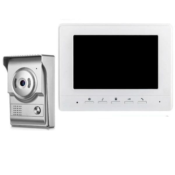

video door bell monitor kits 4 wire intercom system phone security tools phones