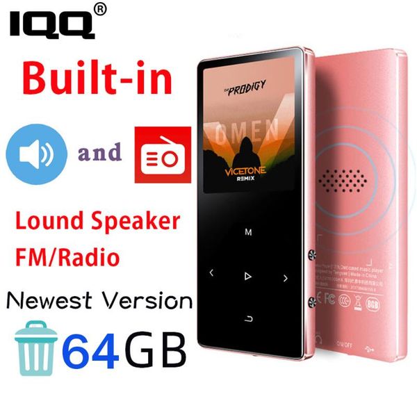 

& mp4 players iqq x2 support bluetooth 4.2 lossless mp3 player 40gb hifi portable audio walkman with fm radio voice recorder