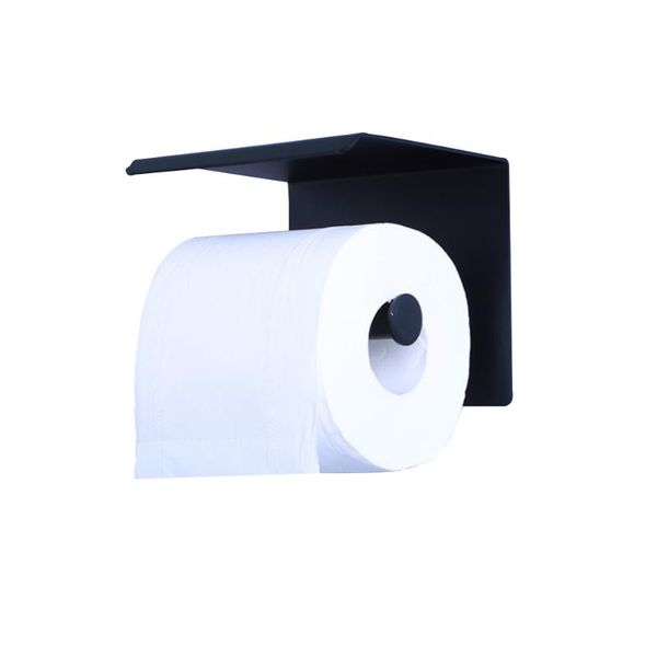 

toilet paper holders with phone shelf aluminum alloy wall mounted non slip roll holder kitchen bathroom self adhesive punch storage rac