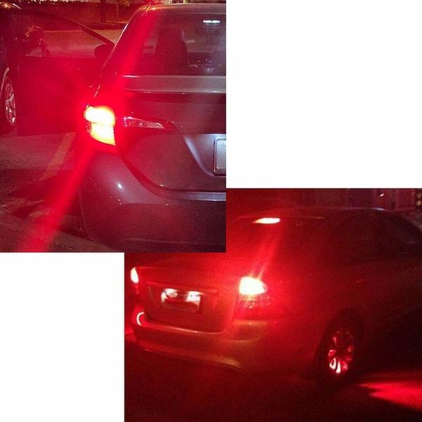 

emergency lights strobe car 2pcs 7443 992a flashing led parking safety 1000k 7441