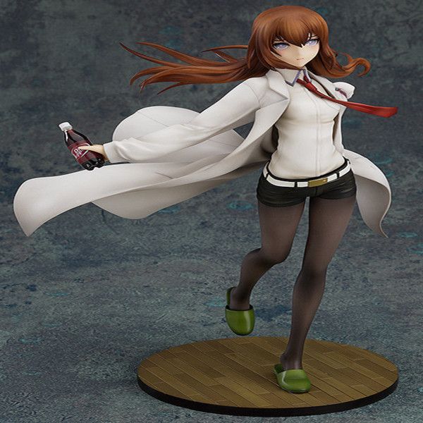 STEINS GATE Makise kurisu PVC Anime Action Figure Modelo Jogo Figura Brinquedos Brinquedo colecionável Boneca Presentes